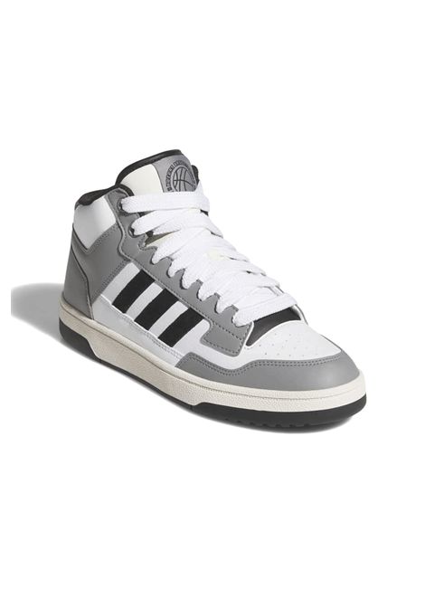 Scarpe Adidas Rapid Court Mid Bianco Grigio Nero Uomo ADIDAS CORE | Sneakers | JP5866-